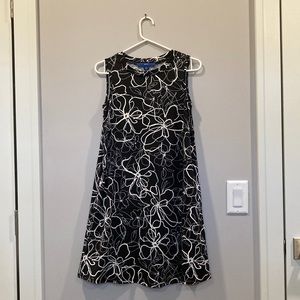 PXS Apt 9 Black and White Swing Dress with Pockets